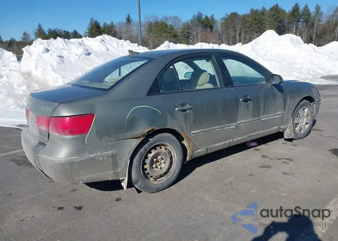2010 Hyundai Sonata Gls z USA, uszkodzony, nr VIN 5NPET4AC4AH611473